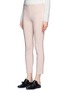 Front View - Click To Enlarge - THE ROW - 'Cosso' topstitch virgin wool pants