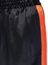 Detail View - Click To Enlarge - GIVENCHY - Contrast stripe silk satin pants