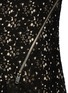 Detail View - Click To Enlarge - STELLA MCCARTNEY - One shoulder zip floral lace maxi dress