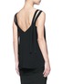 Back View - Click To Enlarge - HELMUT LANG - Double strap high twist crepe camisole