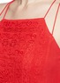 Detail View - Click To Enlarge - ALICE & OLIVIA - 'Bev' floral embroidery halterneck dress
