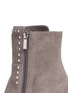 Detail View - Click To Enlarge - JIMMY CHOO - 'Harlow 80' stud trim suede boots