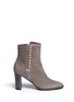 Main View - Click To Enlarge - JIMMY CHOO - 'Harlow 80' stud trim suede boots