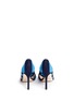 Back View - Click To Enlarge - JIMMY CHOO - 'Romy' mirror leather suede panel pumps