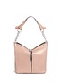 Main View - Click To Enlarge - JIMMY CHOO - 'Raven' small leather shoulder bag