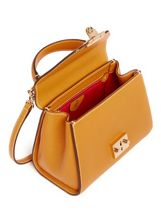 Detail View - Click To Enlarge - MARK CROSS - 'Hadley Baby' leather flap bag