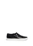 Main View - Click To Enlarge - ASH - 'Lennon' lizard effect leather skate slip-ons