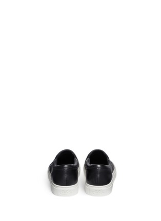 Back View - Click To Enlarge - ASH - 'Lexer' embossed leather skate slip-ons