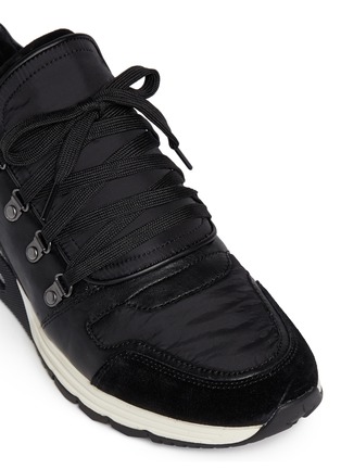 Detail View - Click To Enlarge - ASH - 'Malcom' snake effect lace-up trail sneakers