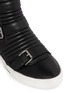 Detail View - Click To Enlarge - ASH - 'Vespa' quilted leather buckle sneakers