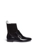 Main View - Click To Enlarge - 3.1 PHILLIP LIM - 'Louie' suede leather combo loafer boots