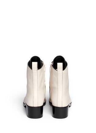Back View - Click To Enlarge - 3.1 PHILLIP LIM - 'Alexa' lace-up leather boots