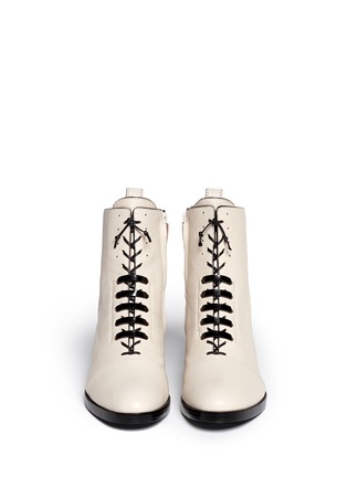 Figure View - Click To Enlarge - 3.1 PHILLIP LIM - 'Alexa' lace-up leather boots