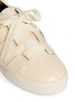 Detail View - Click To Enlarge - 3.1 PHILLIP LIM - 'Morgan' oversize shoelace leather sneakers