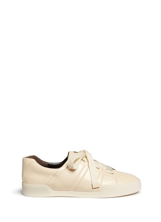 Main View - Click To Enlarge - 3.1 PHILLIP LIM - 'Morgan' oversize shoelace leather sneakers