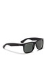 Figure View - Click To Enlarge - RAY-BAN - 'Justin' square plastic sunglasses
