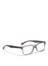 Figure View - Click To Enlarge - RAY-BAN - 'RB5228' colourblock acetate optical glasses