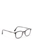 Figure View - Click To Enlarge - RAY-BAN - 'RB7051 Light Ray' titanium temple round optical glasses