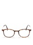 Main View - Click To Enlarge - RAY-BAN - 'RB7051 Light Ray' titanium temple round optical glasses