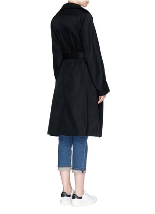 Back View - Click To Enlarge - ISABEL MARANT ÉTOILE - 'Ayre' coated twill trench coat