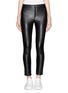 Main View - Click To Enlarge - ISABEL MARANT ÉTOILE - 'Jeffrey' faux leather cropped leggings