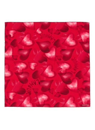 Main View - Click To Enlarge - VALENTINO GARAVANI - 'Camuamour' silk scarf