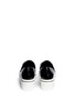 Back View - Click To Enlarge - STELLA MCCARTNEY - 'Binx Falabella' whipstitch chain faux leather platform loafers