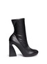 Main View - Click To Enlarge - STELLA MCCARTNEY - Triangle block heel mid calf boots