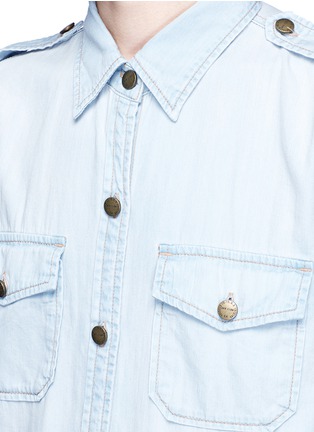 Detail View - Click To Enlarge - CURRENT/ELLIOTT - 'The Perfect Shirt' cotton denim shirt
