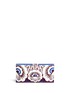 Back View - Click To Enlarge - VALENTINO GARAVANI - Tropical floral print leather clutch
