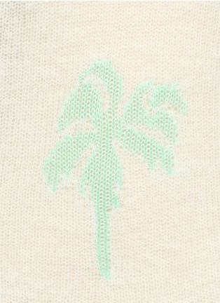 Detail View - Click To Enlarge - WILDFOX COUTURE - Distressed palm tree sweater