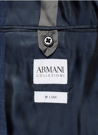  - ARMANI COLLEZIONI - Notch lapel linen suit