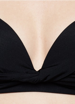 Detail View - Click To Enlarge - JETS - 50's twisted halter-neck bikini top