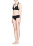 Figure View - Click To Enlarge - JETS - 50's twisted halter-neck bikini top