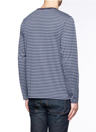 Back View - Click To Enlarge - SUNSPEL - Stripe long-sleeve T-shirt