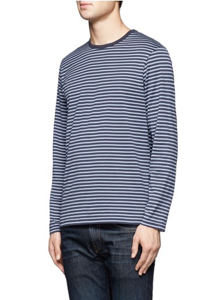 Front View - Click To Enlarge - SUNSPEL - Stripe long-sleeve T-shirt