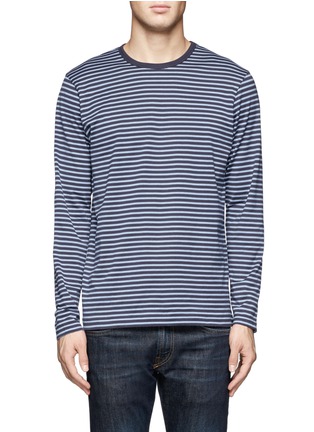 Main View - Click To Enlarge - SUNSPEL - Stripe long-sleeve T-shirt