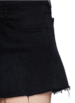 Detail View - Click To Enlarge - J BRAND - Raw edged denim shorts