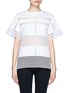 Main View - Click To Enlarge - CHLOÉ - Diamond lace silk organza under layer T-shirt