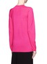 Back View - Click To Enlarge - JIL SANDER - Fleece wool round neck sweater