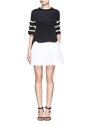 Figure View - Click To Enlarge - 3.1 PHILLIP LIM - Sculpted pleated skirt