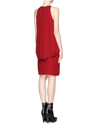Back View - Click To Enlarge - THEORY - Lyall layered tank dress