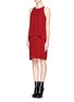 Front View - Click To Enlarge - THEORY - Lyall layered tank dress