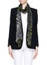 Figure View - Click To Enlarge - VALENTINO GARAVANI - Neon leopard print silk scarf