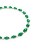 Figure View - Click To Enlarge - SAMUEL KUNG - Diamond jade 18k white gold necklace