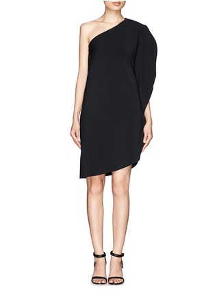 Main View - Click To Enlarge - MO&CO. EDITION 10 - Asymmetric ruffle sleeve dress
