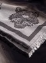 Detail View - Click To Enlarge - KENZO - Tiger dégradé modal-cotton scarf