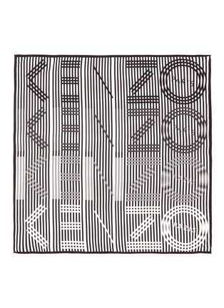 Main View - Click To Enlarge - KENZO - 'Graphic KENZO' silk scarf