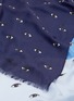 Detail View - Click To Enlarge - KENZO - Colourblock eyes print modal-silk scarf