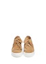 Front View - Click To Enlarge - PORTS 1961 - Knot vamp platform suede sneakers